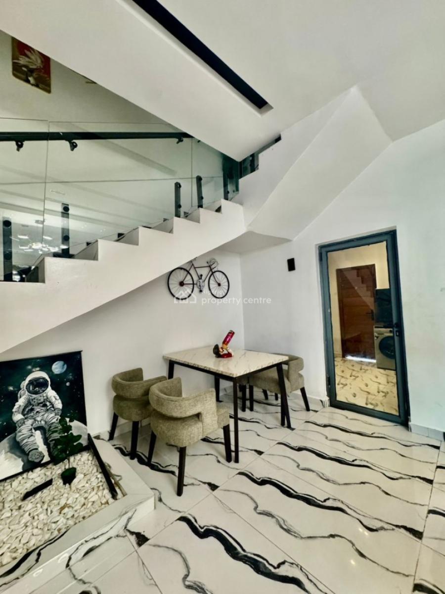 Fully Furnished 4-bedroom Semi-detached Duplex with Modern Interiors, Ajah, Lagos, Semi-detached Duplex for Rent