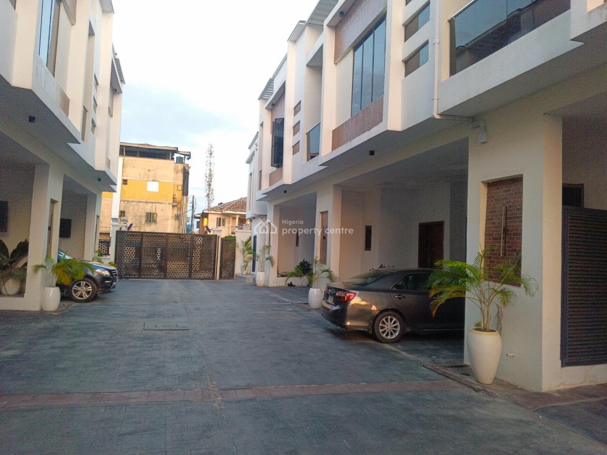 Luxury Brand New 4-bed Terrace Duplex, Admiralty Homes Estate, Alpha Beach Road, New-road Bustop, Igbo Efon, Lekki, Lagos, Terraced Duplex for Sale