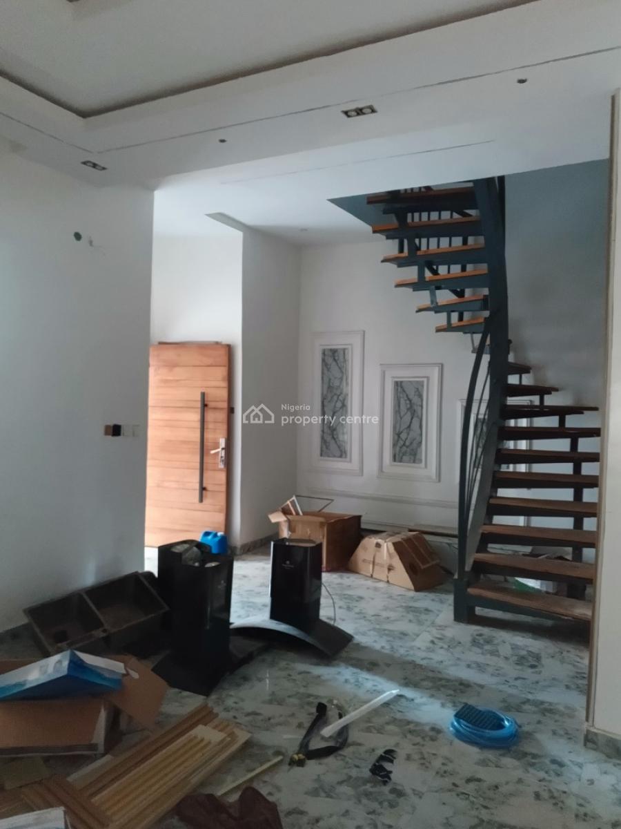 Luxury Brand New 4-bed Terrace Duplex, Admiralty Homes Estate, Alpha Beach Road, New-road Bustop, Igbo Efon, Lekki, Lagos, Terraced Duplex for Sale