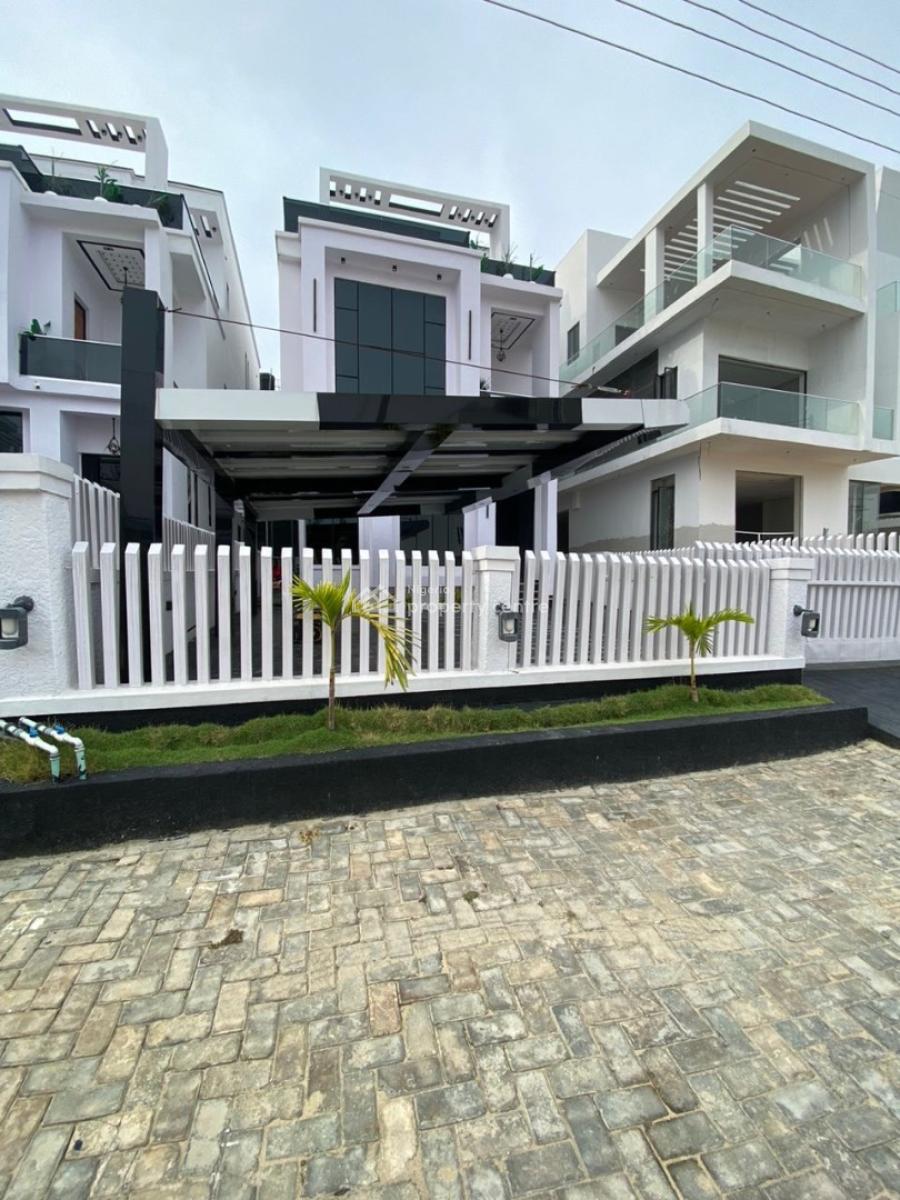 a Contemporary 5 Bedrooms Fully Detached Duplex with Bq, Megamound Estate Ikota -gated Estate, Ikota, Lekki, Lagos, Detached Duplex for Sale