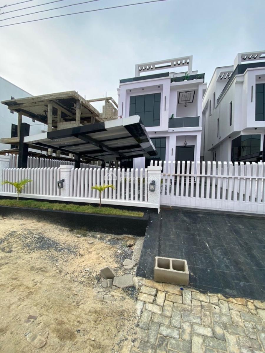 a Contemporary 5 Bedrooms Fully Detached Duplex with Bq, Megamound Estate Ikota -gated Estate, Ikota, Lekki, Lagos, Detached Duplex for Sale