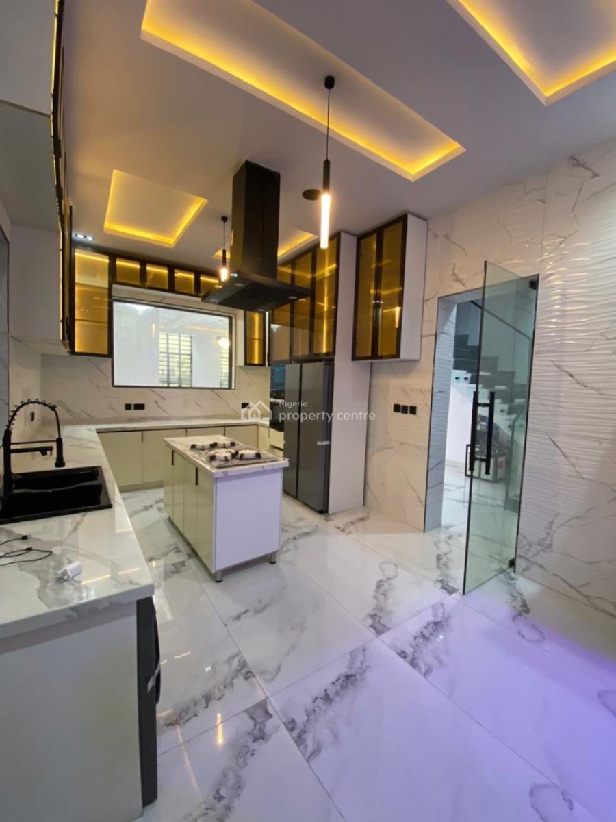 a Contemporary 5 Bedrooms Fully Detached Duplex with Bq, Megamound Estate Ikota -gated Estate, Ikota, Lekki, Lagos, Detached Duplex for Sale