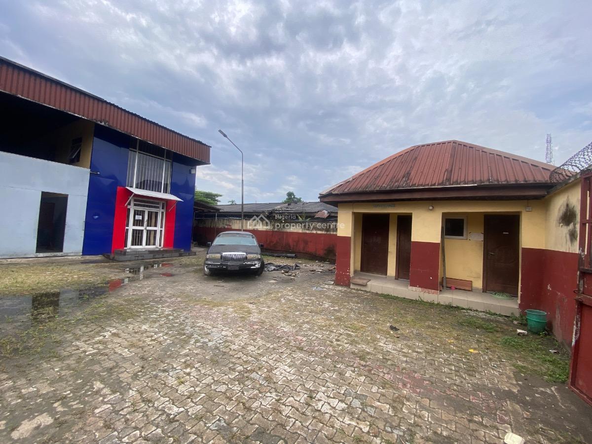 Well Located and Table Dry 3 Plots of  Land Witb Warehouse, New Gra, Port Harcourt, Rivers, Mixed-use Land for Sale