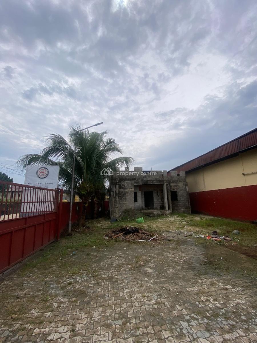 Well Located and Table Dry 3 Plots of  Land Witb Warehouse, New Gra, Port Harcourt, Rivers, Mixed-use Land for Sale