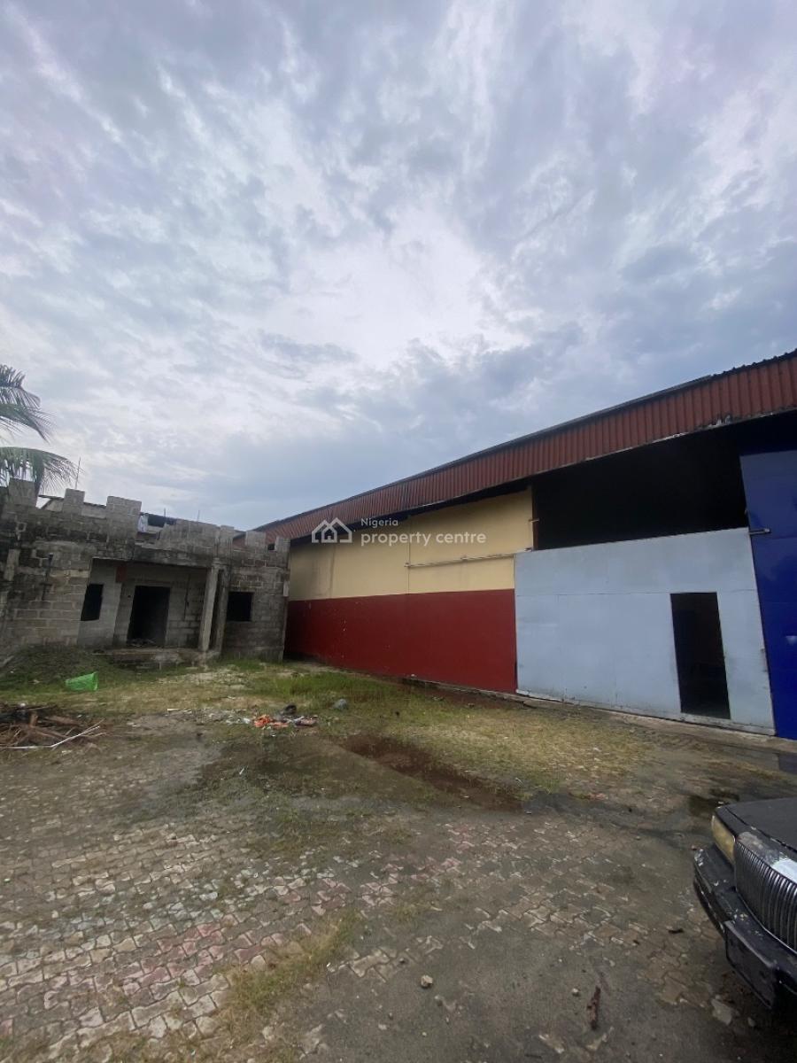 Well Located and Table Dry 3 Plots of  Land Witb Warehouse, New Gra, Port Harcourt, Rivers, Mixed-use Land for Sale