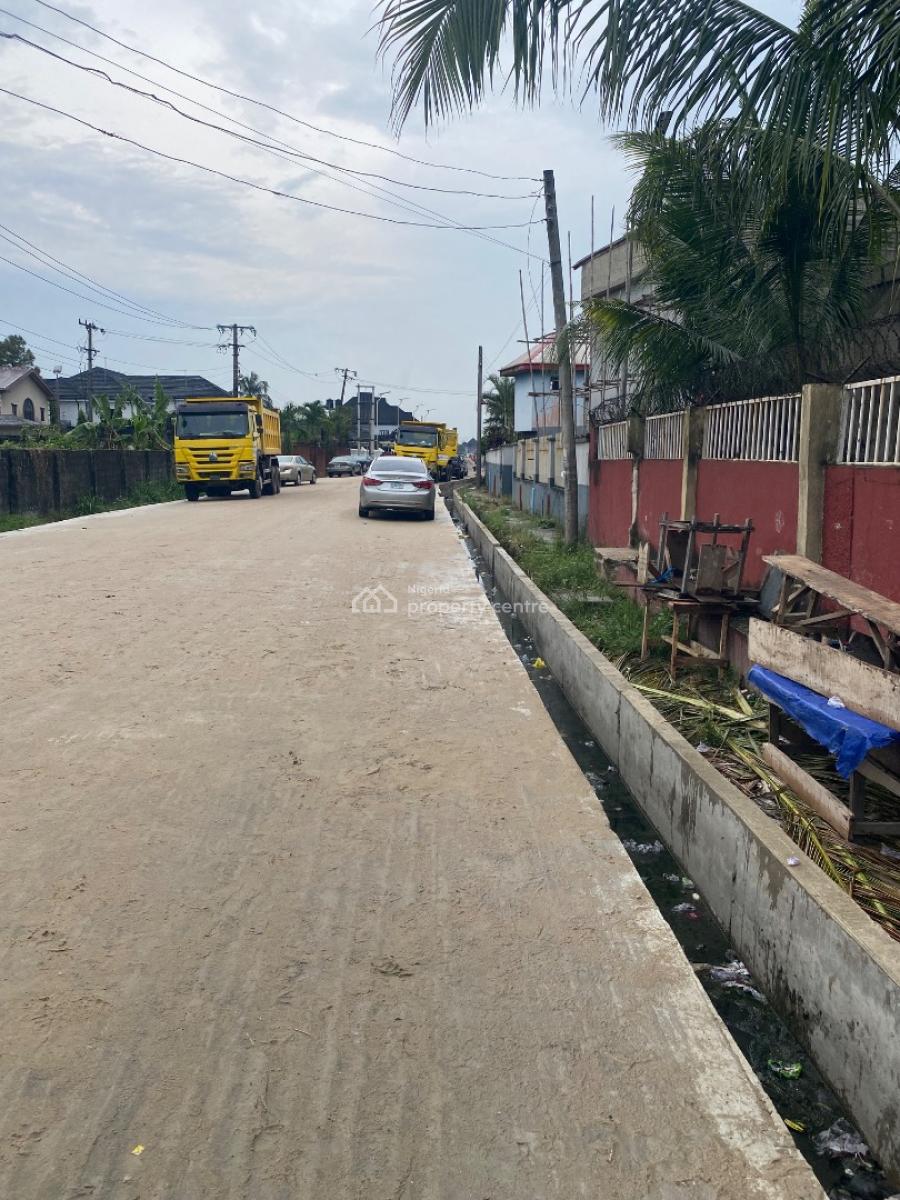 Well Located and Table Dry 3 Plots of  Land Witb Warehouse, New Gra, Port Harcourt, Rivers, Mixed-use Land for Sale