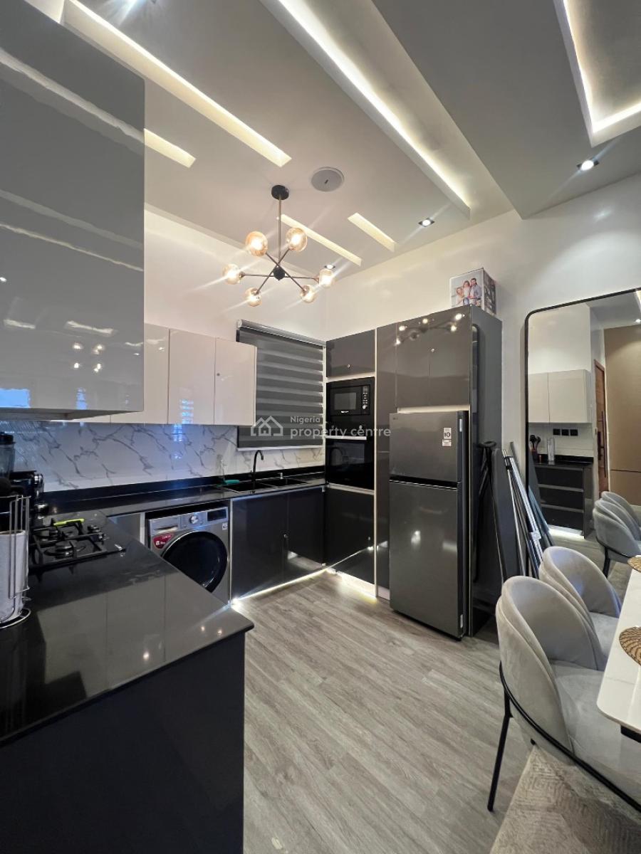 Super Sweet 2 Bedroom Apartment Fully Service and Furnished, Ilasan, Lekki, Lagos, Flat / Apartment for Rent