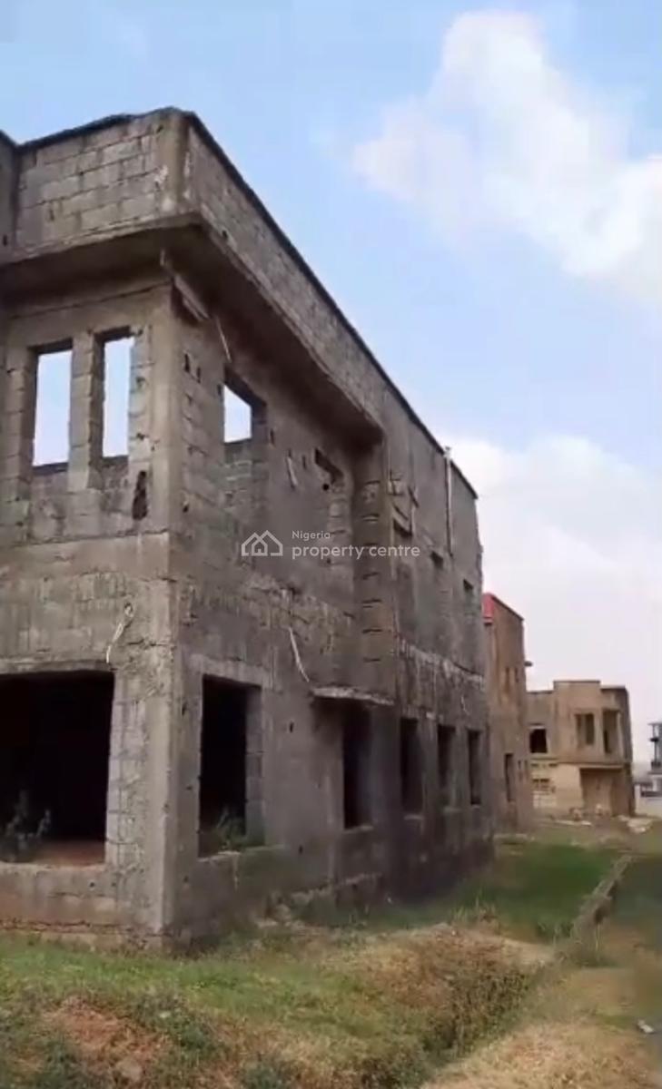 4bedroom Carcass, Life Camp, Abuja, Detached Duplex for Sale