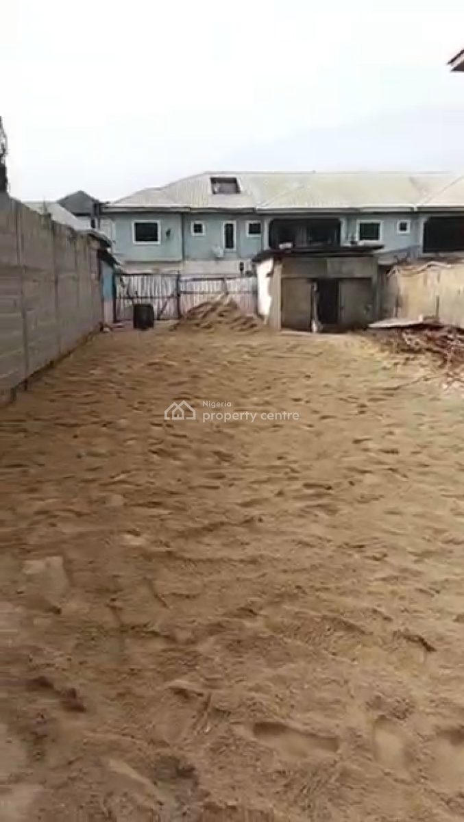 a Complete Half Plot of Land, Ago Palace, Isolo, Lagos, Land for Sale
