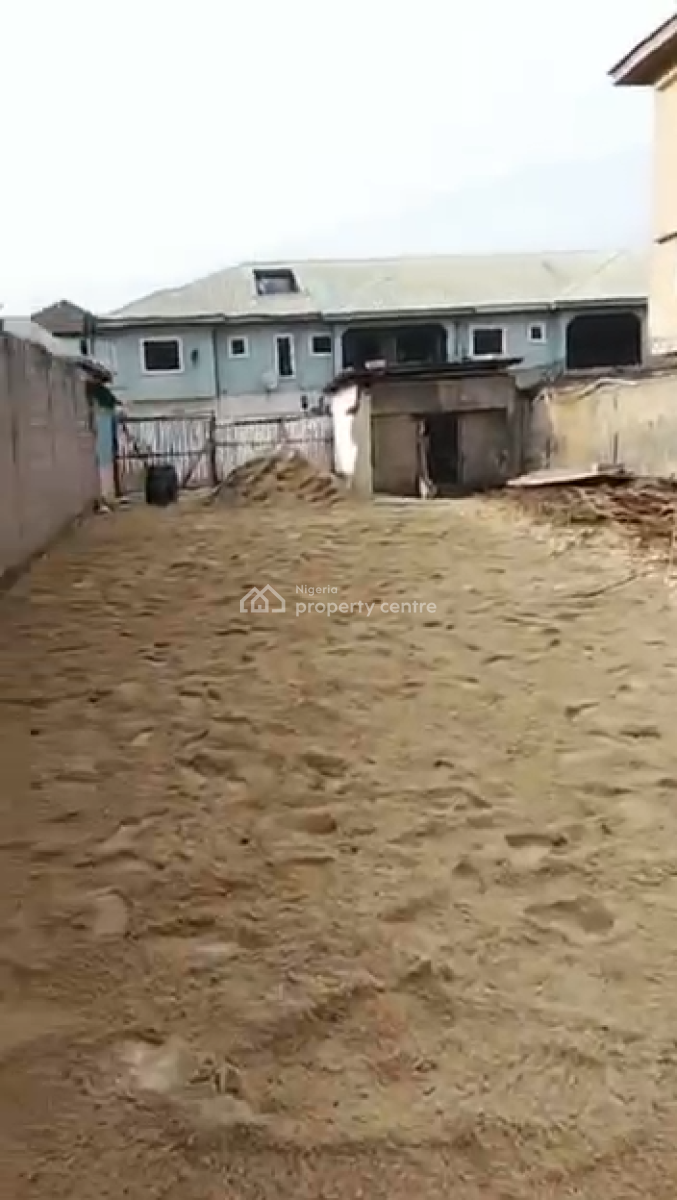 a Complete Half Plot of Land, Ago Palace, Isolo, Lagos, Land for Sale