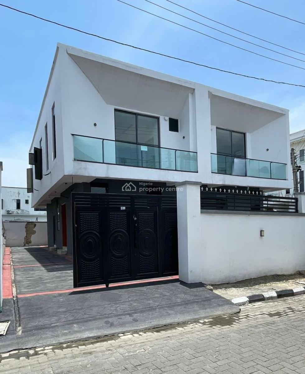 3 Bedroom Semi Detached Duplex with Bq, Chevron, Lekki, Lagos, Semi-detached Duplex for Rent