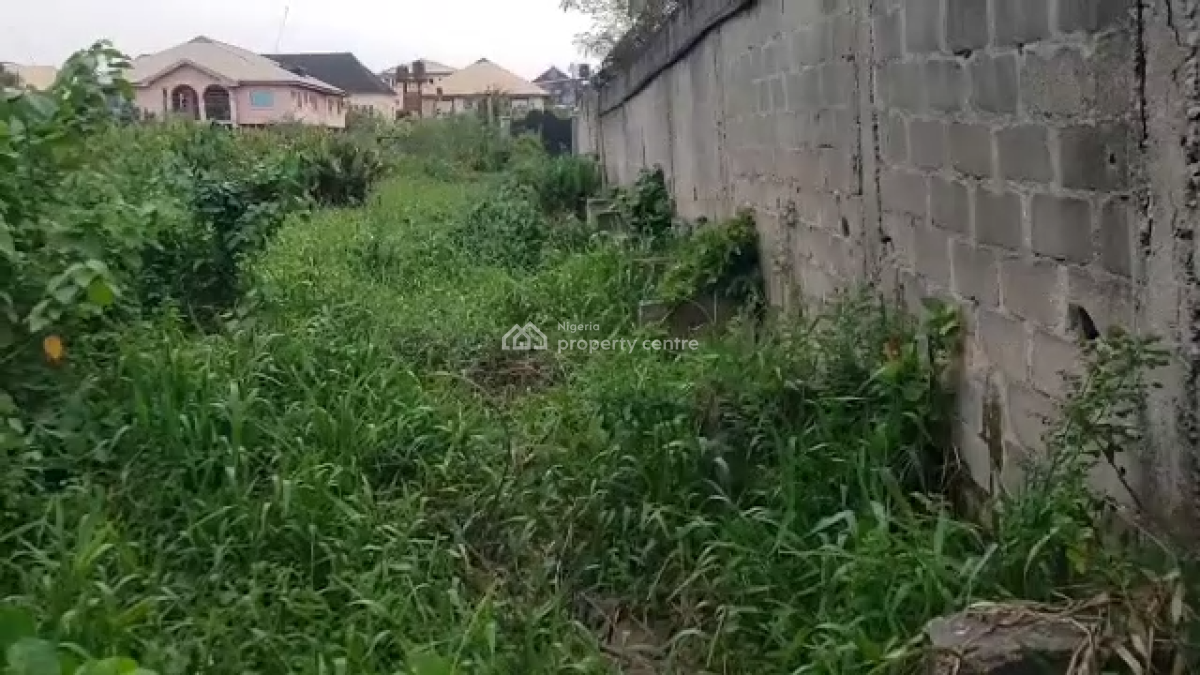 4 Plots of Land Together on Two Interlocked Streets, Ago Palace, Isolo, Lagos, Land for Sale