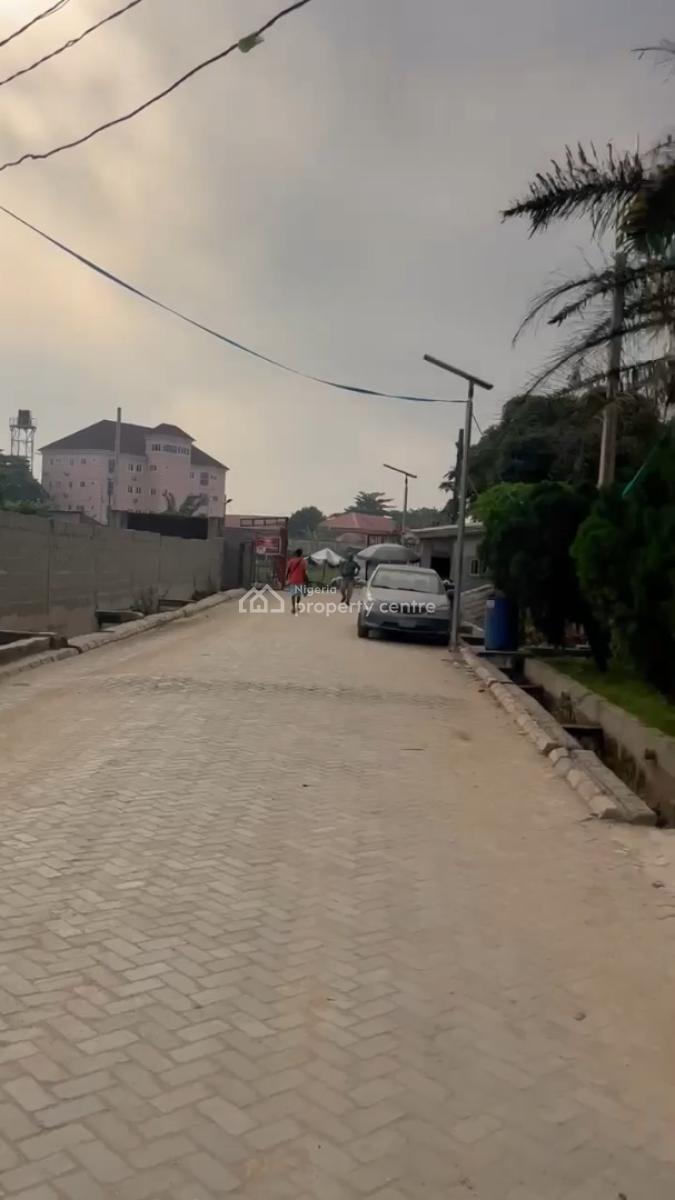 4 Plots of Land Together on Two Interlocked Streets, Ago Palace, Isolo, Lagos, Land for Sale