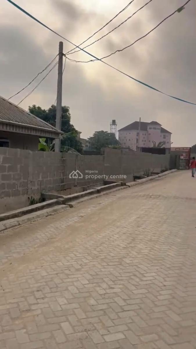4 Plots of Land Together on Two Interlocked Streets, Ago Palace, Isolo, Lagos, Land for Sale