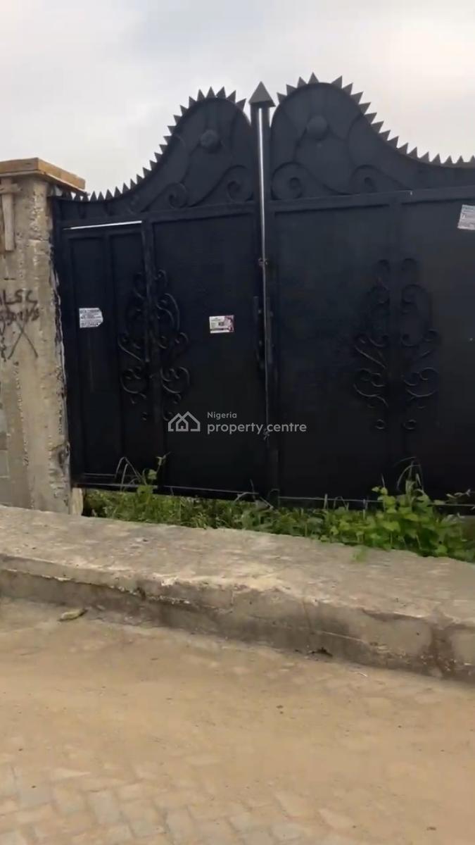 4 Plots of Land Together on Two Interlocked Streets, Ago Palace, Isolo, Lagos, Land for Sale