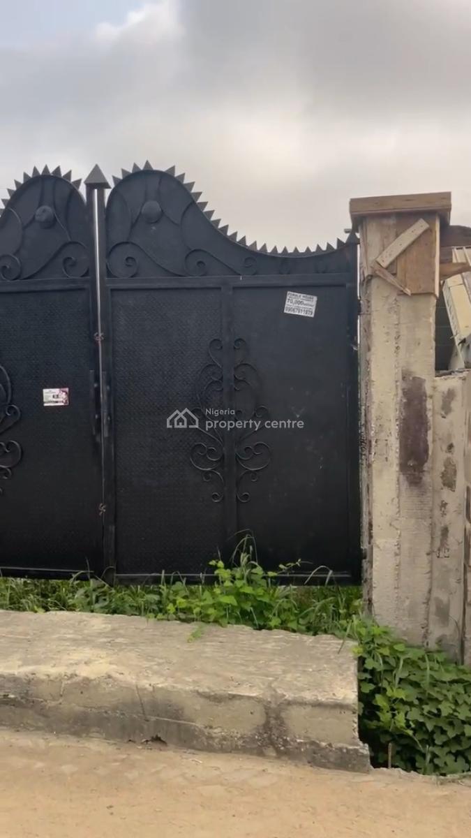 4 Plots of Land Together on Two Interlocked Streets, Ago Palace, Isolo, Lagos, Land for Sale