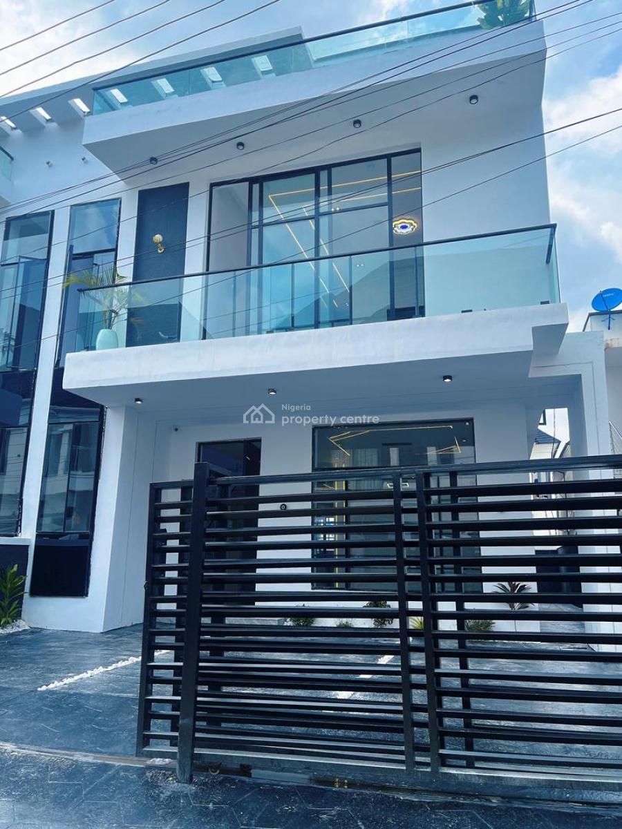 Most Affordable 4 Bedroom Semi Detached Duplex with Bq Suits for Inves, Ikota, Lekki, Lagos, Semi-detached Duplex for Sale