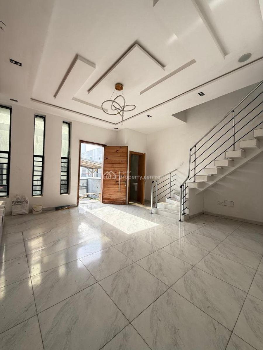 Affordable 4 Bedroom Semi Detached Duplex with Bq, Ikota, Lekki, Lagos, Semi-detached Duplex for Sale