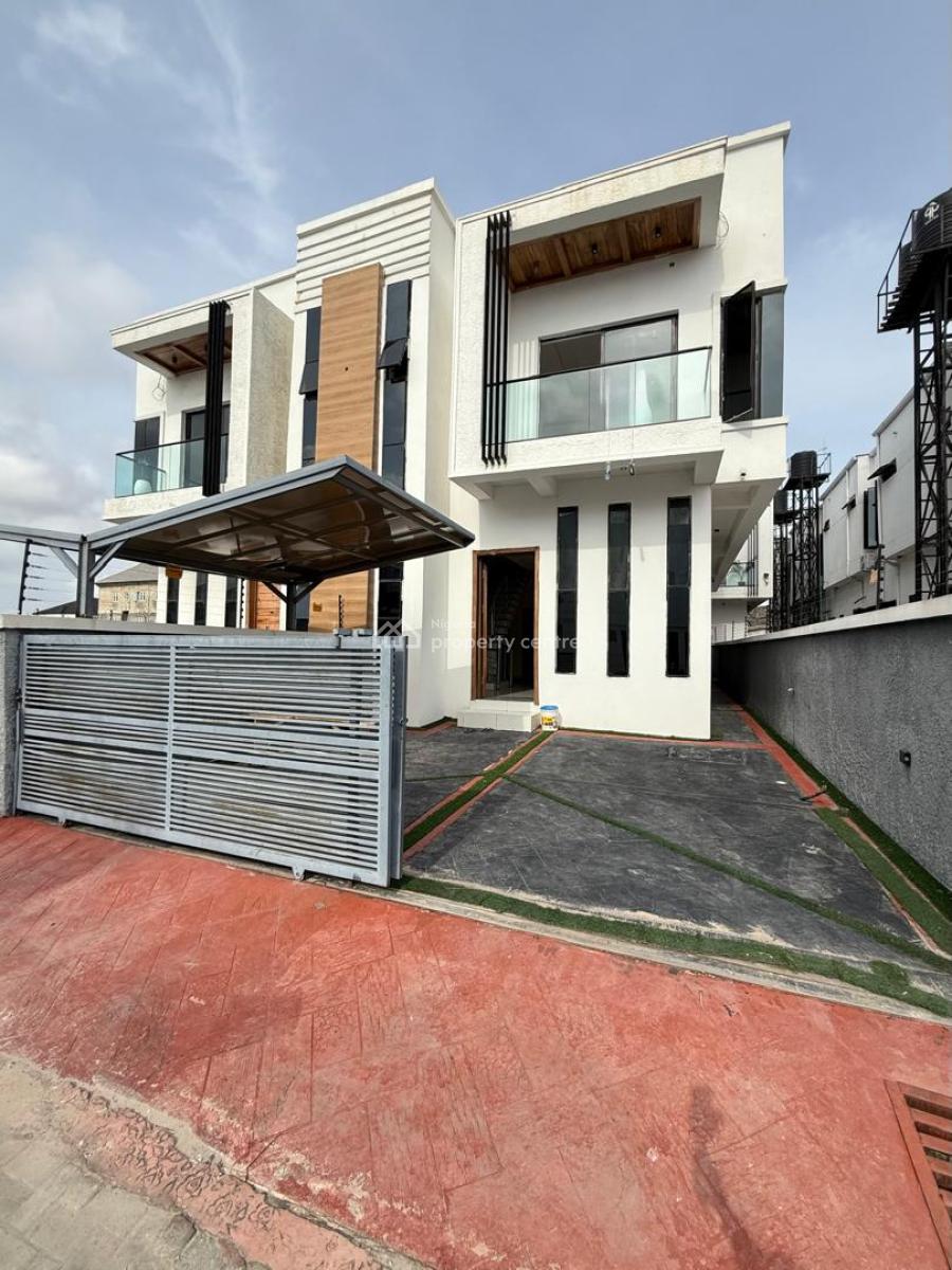 Affordable 4 Bedroom Semi Detached Duplex with Bq, Ikota, Lekki, Lagos, Semi-detached Duplex for Sale