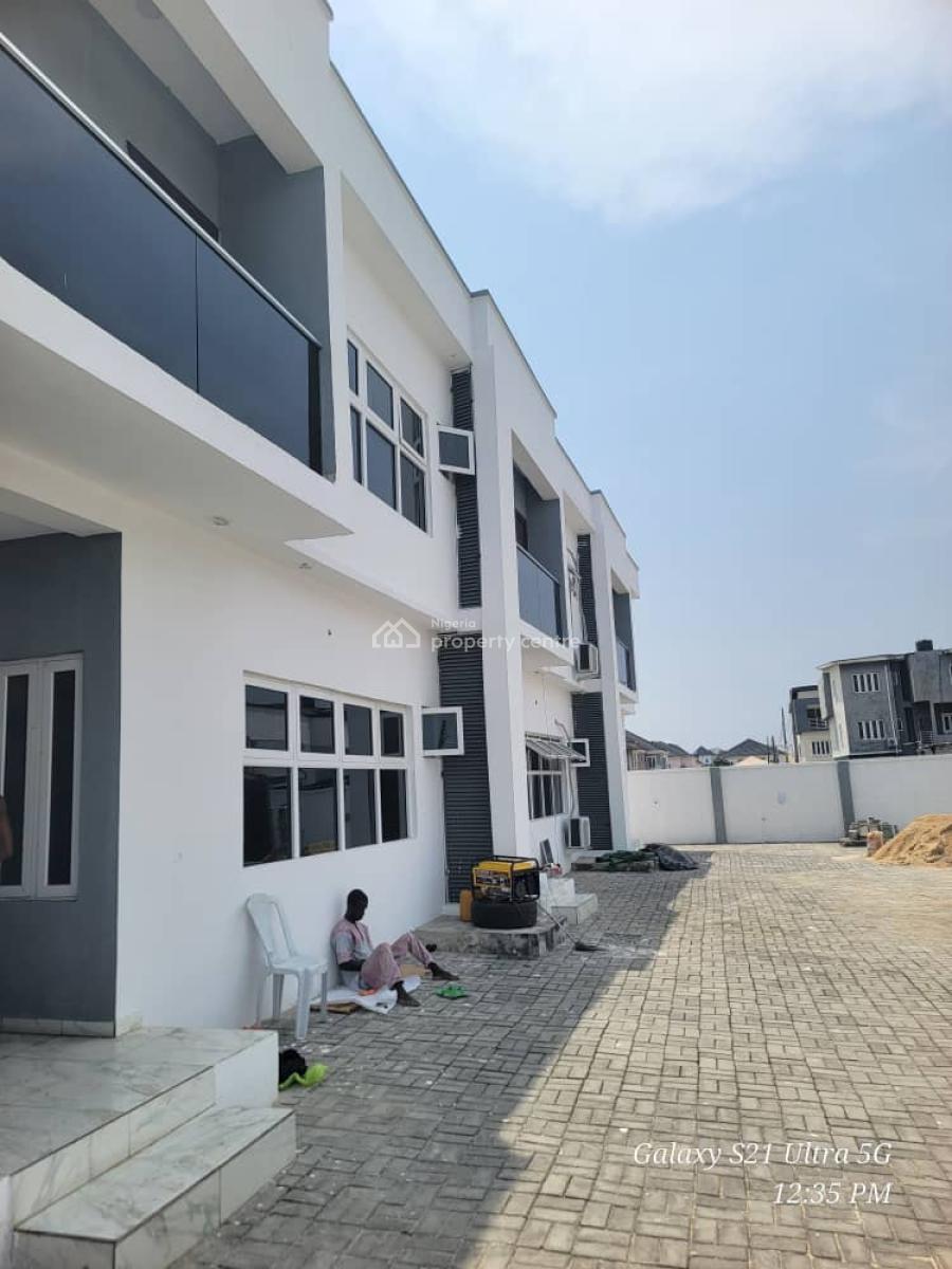 Beautiful Standard 4bedrooms Terrace Duplex, Orchid Road After Roundabout, Lekki, Lagos, Terraced Duplex for Rent