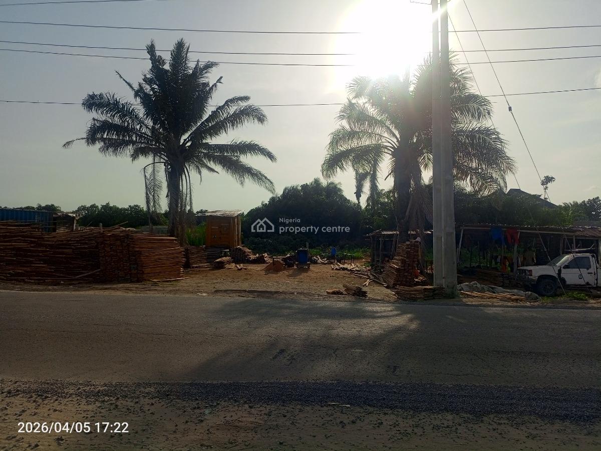 1027 Square Meter Dry Land, After Fo Petrol Station, Ogombo Road, Ogombo, Ajah, Lagos, Land for Sale