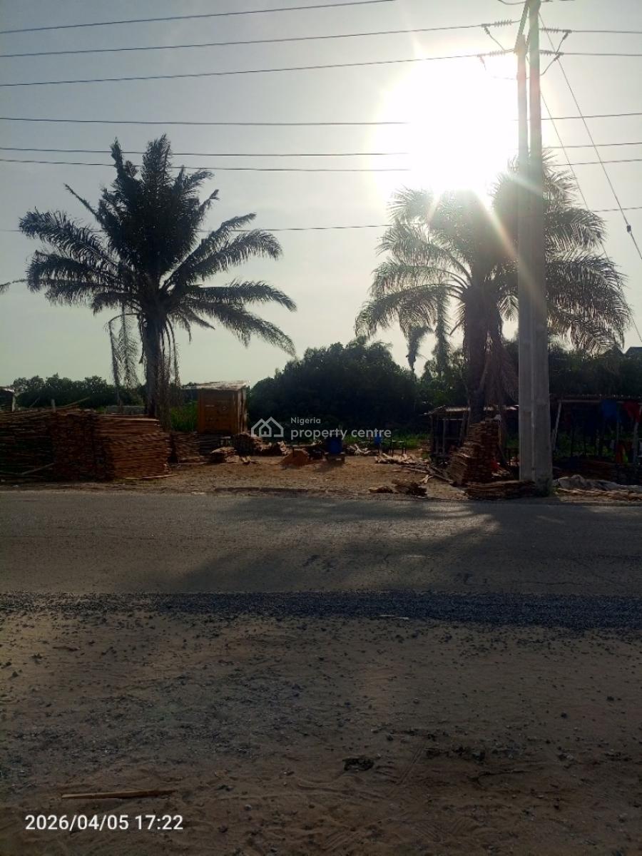 1027 Square Meter Dry Land, After Fo Petrol Station, Ogombo Road, Ogombo, Ajah, Lagos, Land for Sale