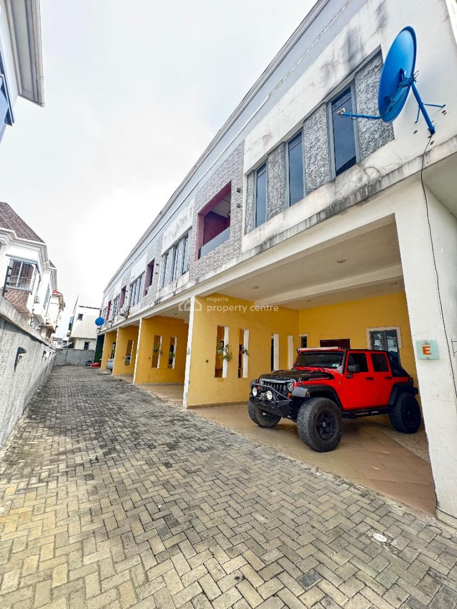 Beautiful 4bedroom Terrace Duplex with Bq, Lekki County Estate, Lekki, Lagos, Terraced Duplex for Sale