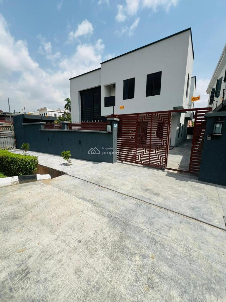 Newly Built 4 Bedroom Detached Duplex Plus Bq, Stunningly Designed Home with Bq in a Secured Estate, Adeniyi Jones, Ikeja, Lagos, Detached Duplex for Sale