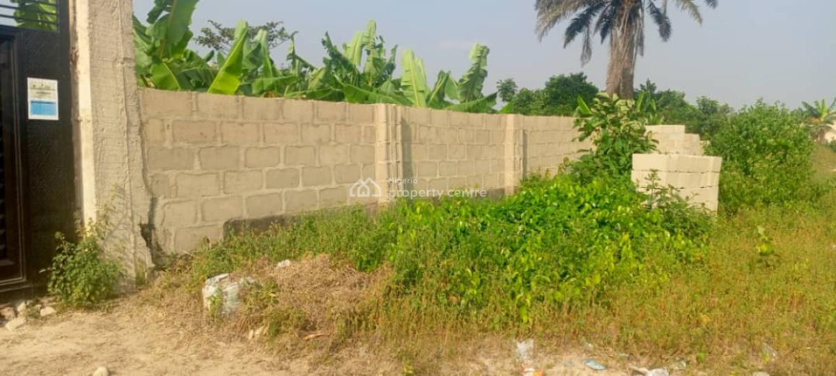 Fenced Land Full Plot, Igbogbo Primary Health Care, Igbogbo, Ikorodu, Lagos, Mixed-use Land for Sale