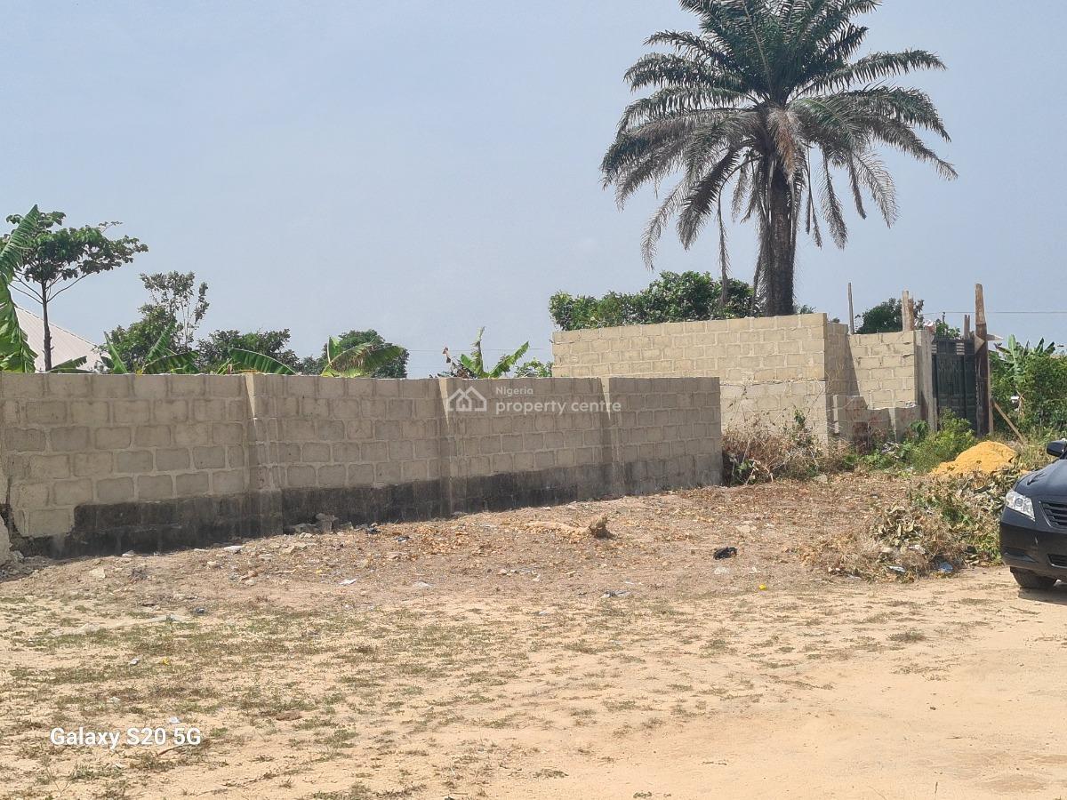 Fenced Land Full Plot, Igbogbo Primary Health Care, Igbogbo, Ikorodu, Lagos, Mixed-use Land for Sale