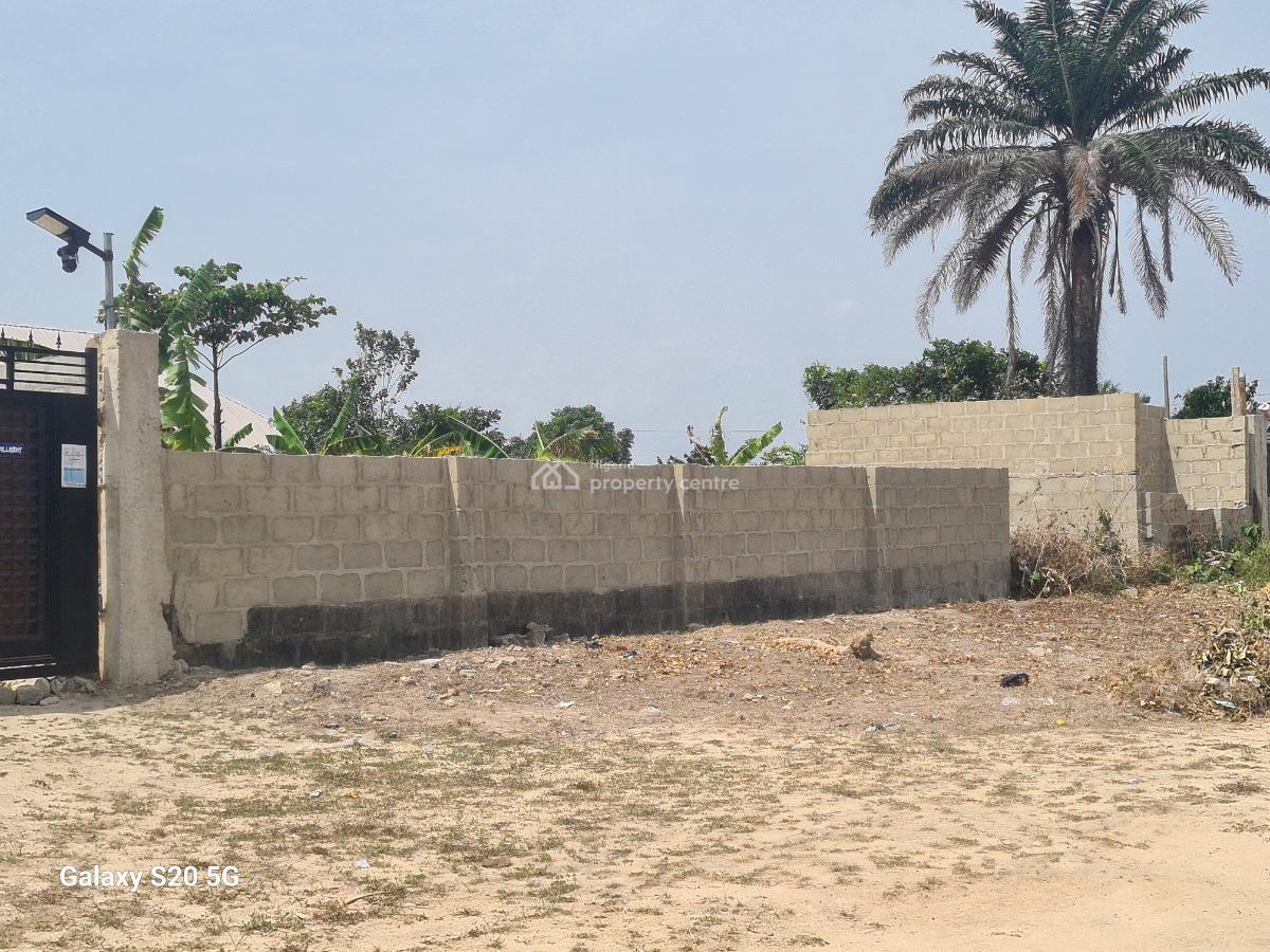 Fenced Land Full Plot, Igbogbo Primary Health Care, Igbogbo, Ikorodu, Lagos, Mixed-use Land for Sale