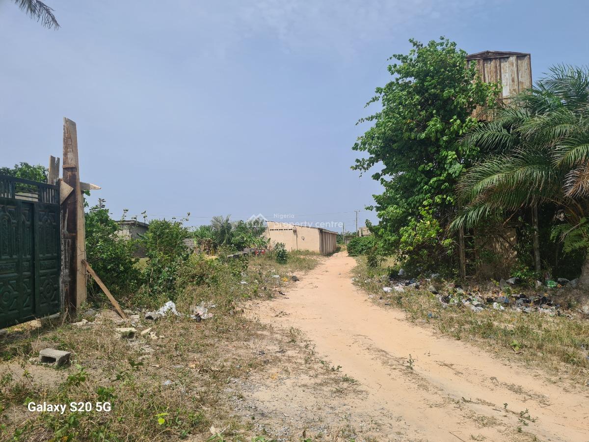 Fenced Land Full Plot, Igbogbo Primary Health Care, Igbogbo, Ikorodu, Lagos, Mixed-use Land for Sale