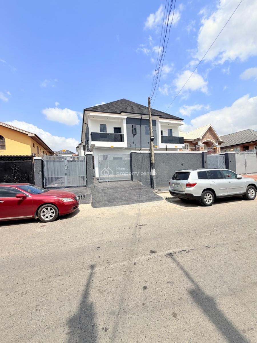 Newly Built 4 Bedroom Semi Detached Duplex with Bq, Gra Phase 1, Magodo, Lagos, Semi-detached Duplex for Sale