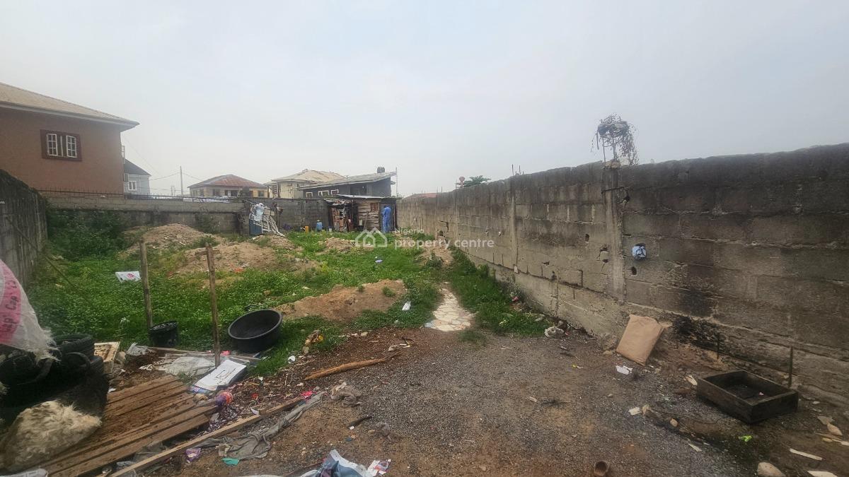 Well Located and Fenced Land Measuring 283sqm, Sholuyi, Ifako, Gbagada, Lagos, Residential Land for Sale