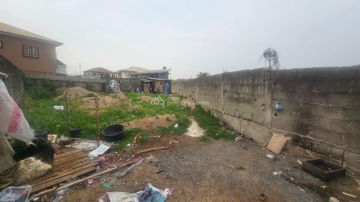 Well Located and Fenced Land Measuring 283sqm, Sholuyi, Ifako, Gbagada, Lagos, Residential Land for Sale