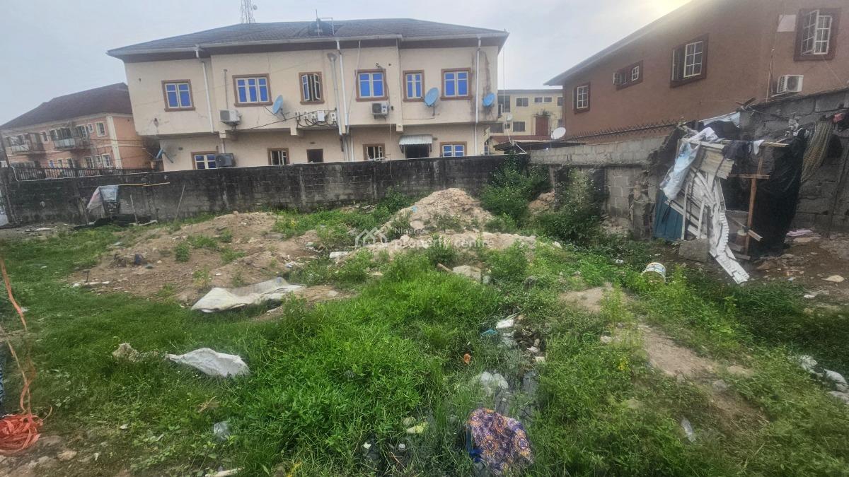 Well Located and Fenced Land Measuring 283sqm, Sholuyi, Ifako, Gbagada, Lagos, Residential Land for Sale