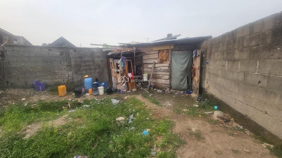 Well Located and Fenced Land Measuring 283sqm, Sholuyi, Ifako, Gbagada, Lagos, Residential Land for Sale