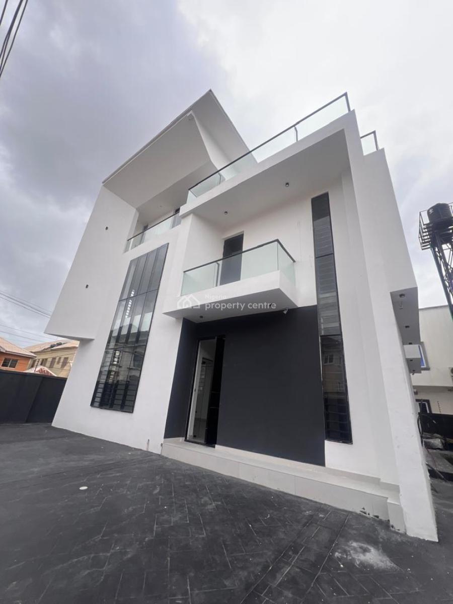 5 Bedroom Fully Detached Duplex with Bq, Osapa, Lekki, Lagos, Detached Duplex for Sale