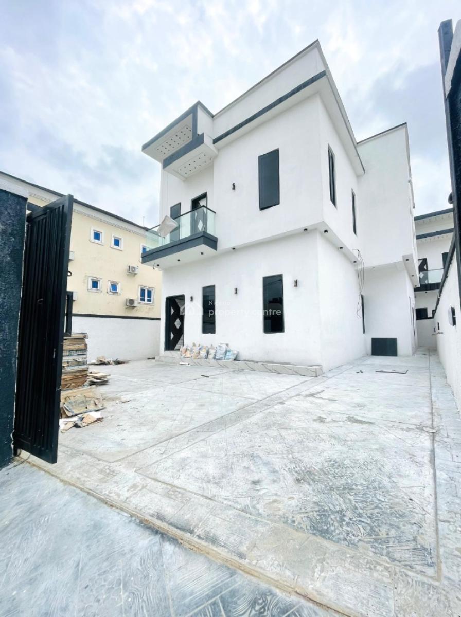 Elegant 5 Bedroom Fully Detached Duplex with Bq, Ajah, Lagos, Detached Duplex for Sale
