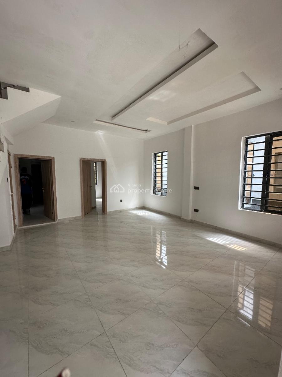 Newly Built 4 Bedroom Terrace Duplex, Just After Abraham Adesunya Estate, Ajah, Lagos, Terraced Duplex for Rent
