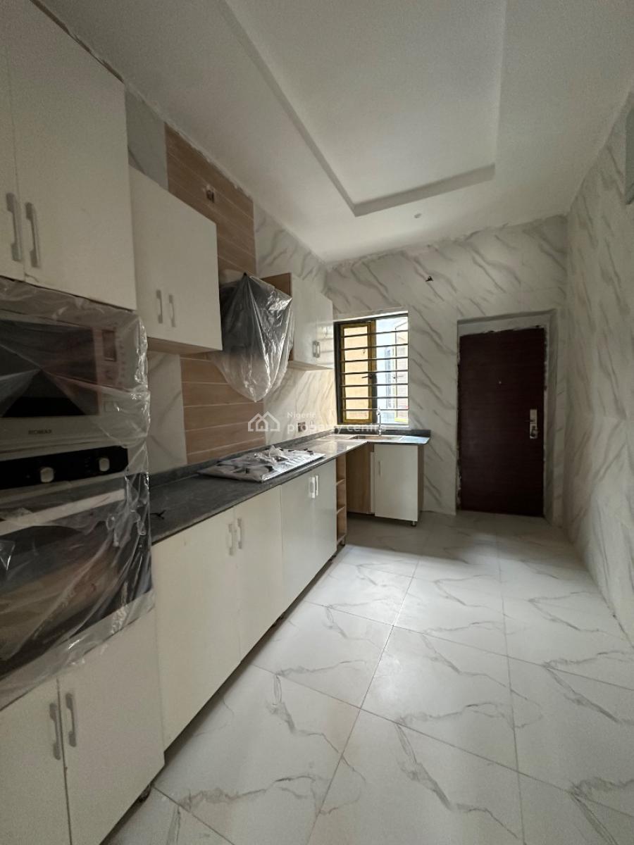 Newly Built 4 Bedroom Terrace Duplex, Just After Abraham Adesunya Estate, Ajah, Lagos, Terraced Duplex for Rent