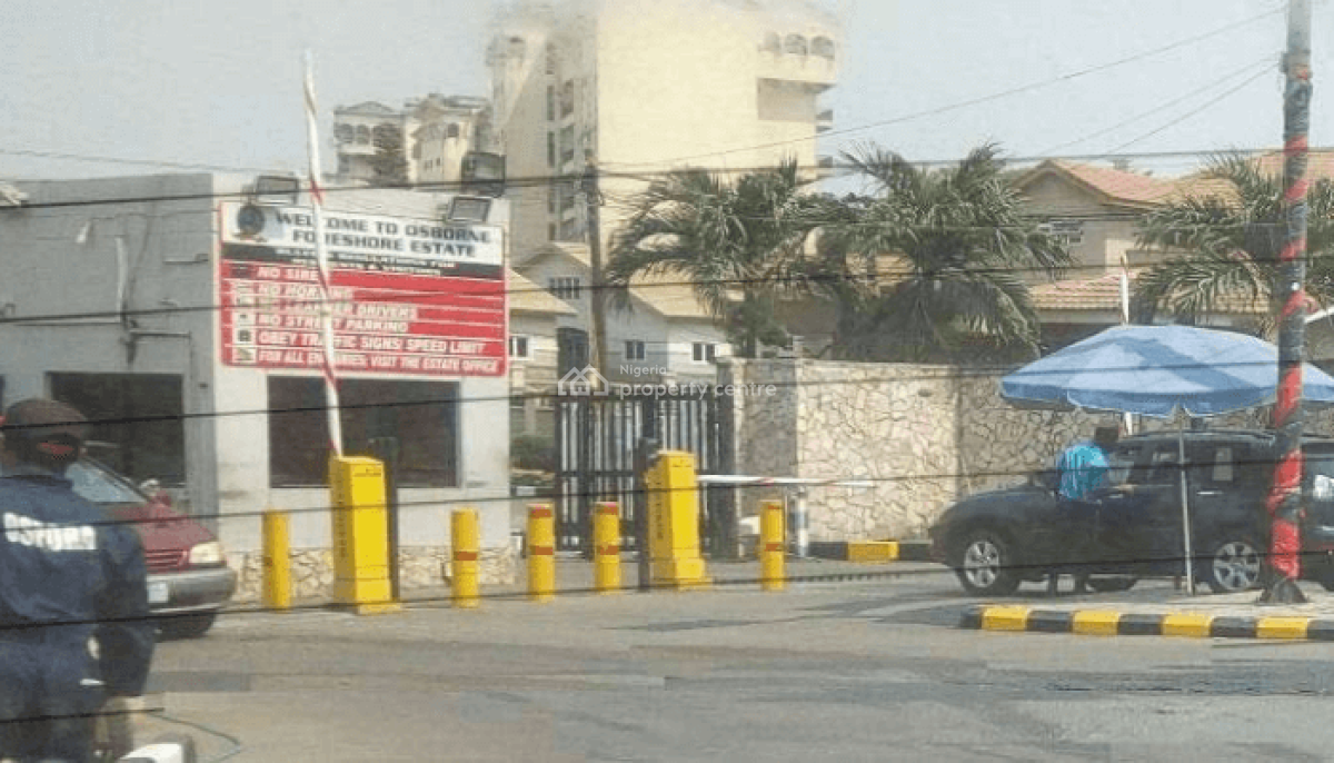 Land Measuring 2,010sqm with Structure, Osborne Phase 1, Osborne, Ikoyi, Lagos, Residential Land for Sale
