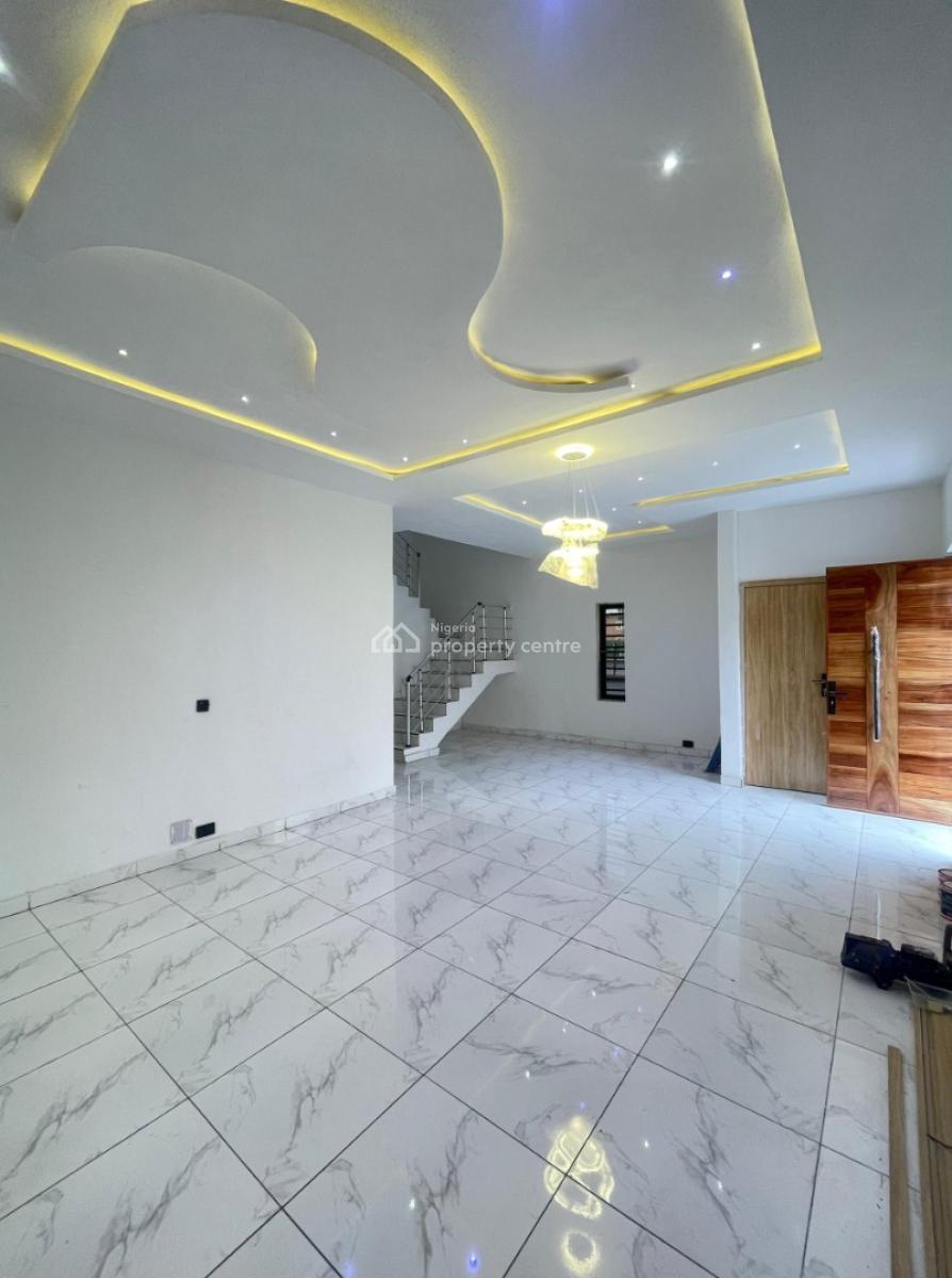 Gorgeous 5 Bedroom Fully Detached Duplex with Bq, Abijo, Lekki, Lagos, Detached Duplex for Sale