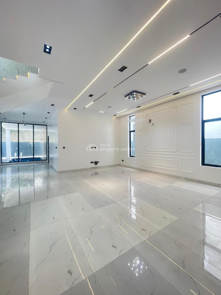 5bed 5bath 3cars  Fully Duplex, Swimming Pool, Smart Features, Chevron, Lekki, Lagos, Detached Duplex for Sale