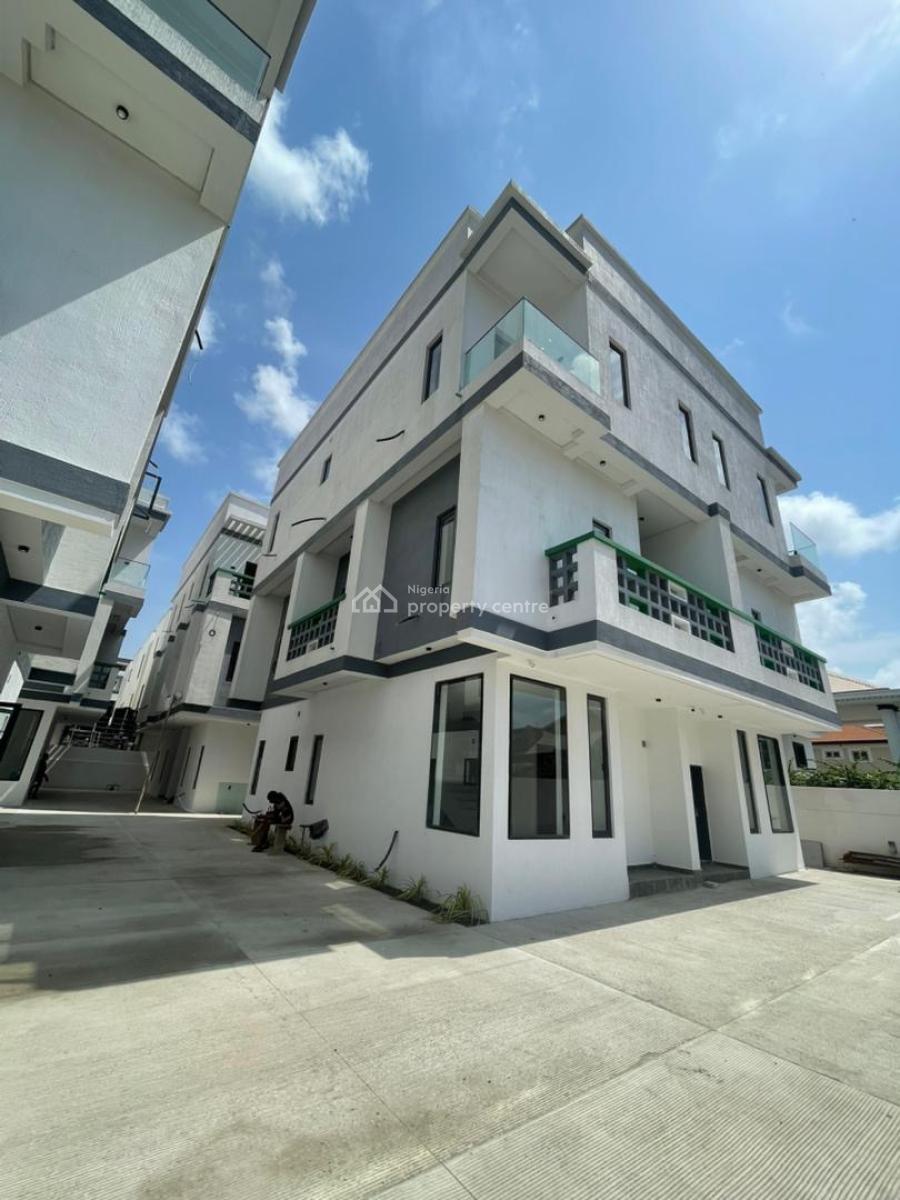 Luxury 4 Bedrooms Duplex with Bq, Lekki Phase 1, Lekki, Lagos, Detached Duplex for Sale