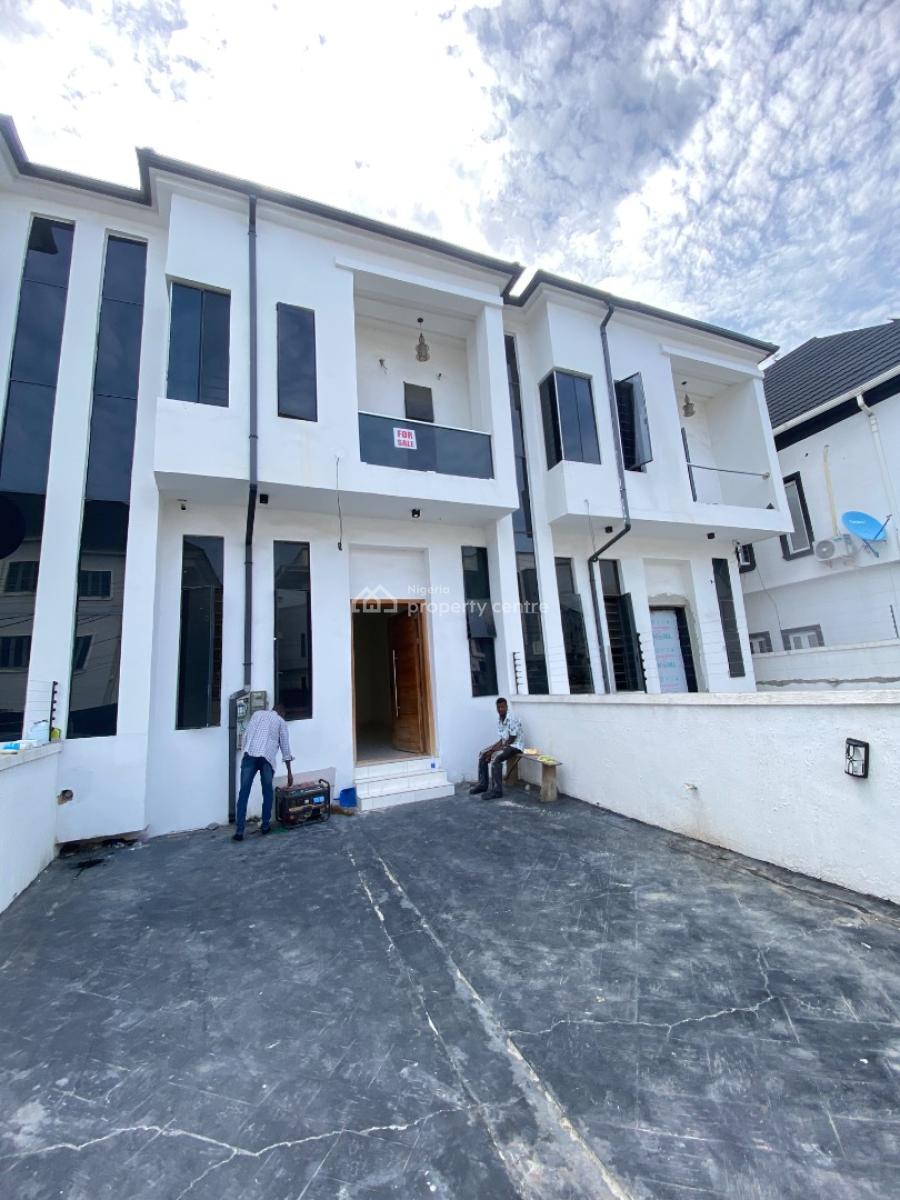 4bedroom Semi Detached Duplex in a Serene Neighborhood, Ikota, Lekki, Lagos, Semi-detached Duplex for Sale