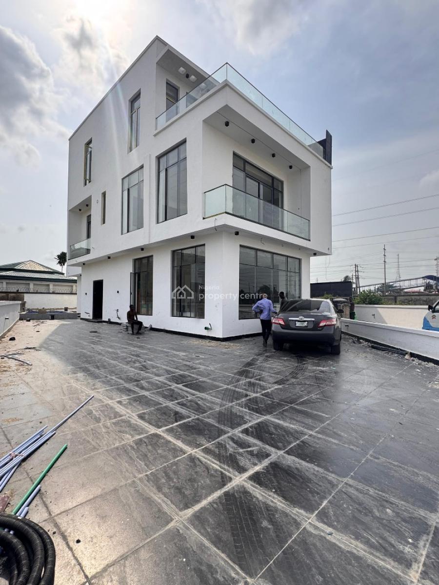 Contemporary 5 Bedroom Semi-detached Duplex, Royal Garden, Ajah, Lagos, Semi-detached Duplex for Sale