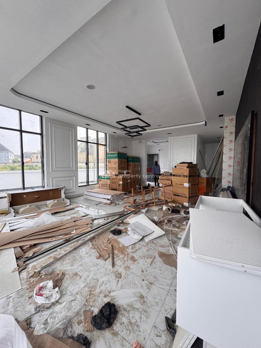 Contemporary 5 Bedroom Semi-detached Duplex, Royal Garden, Ajah, Lagos, Semi-detached Duplex for Sale