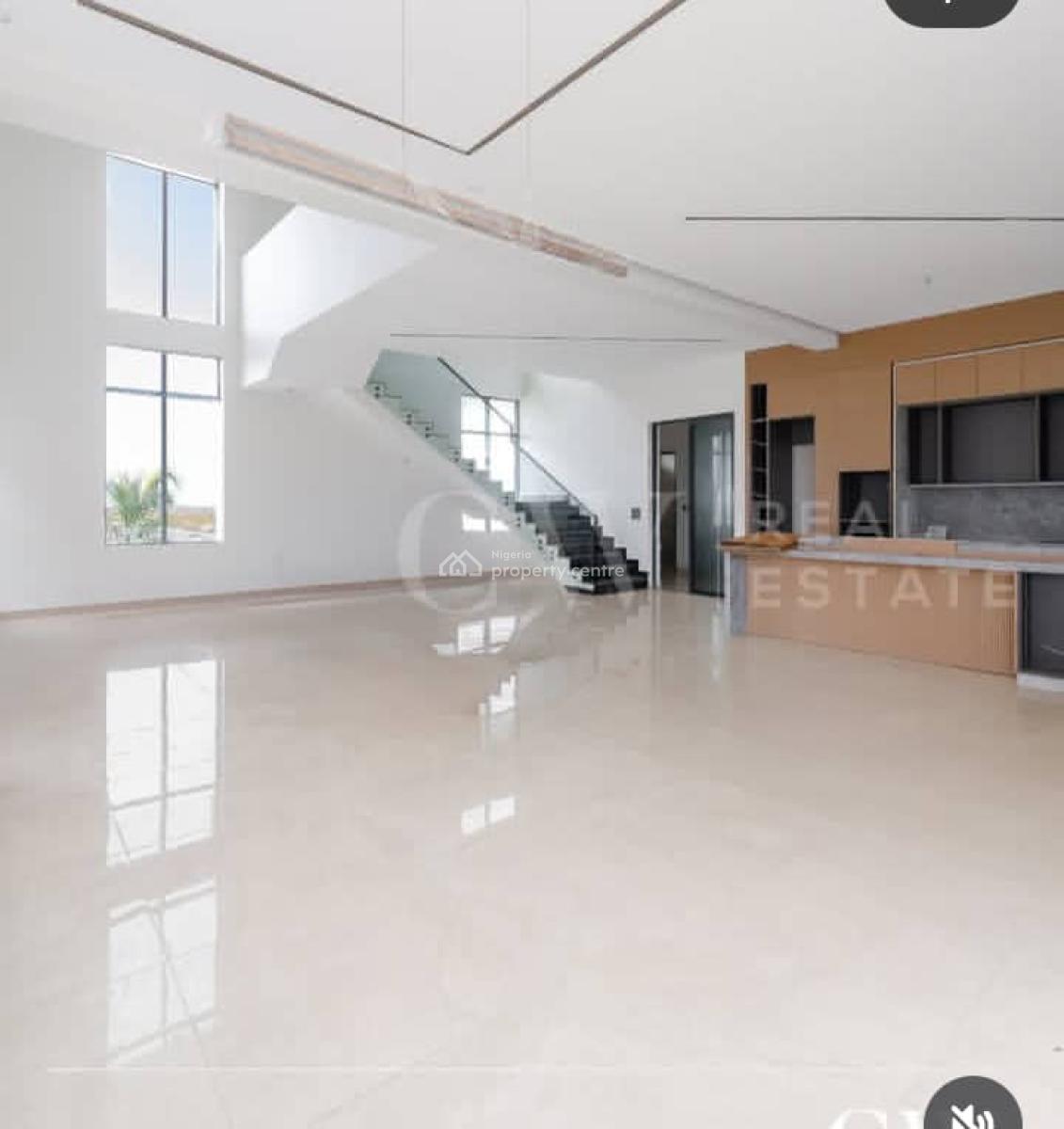 Spacious 5 Bedroom Duplex with 2 Bq, Lagoon District, Freedom Way, Lekki Phase 1, Lekki, Lagos, Detached Duplex for Sale