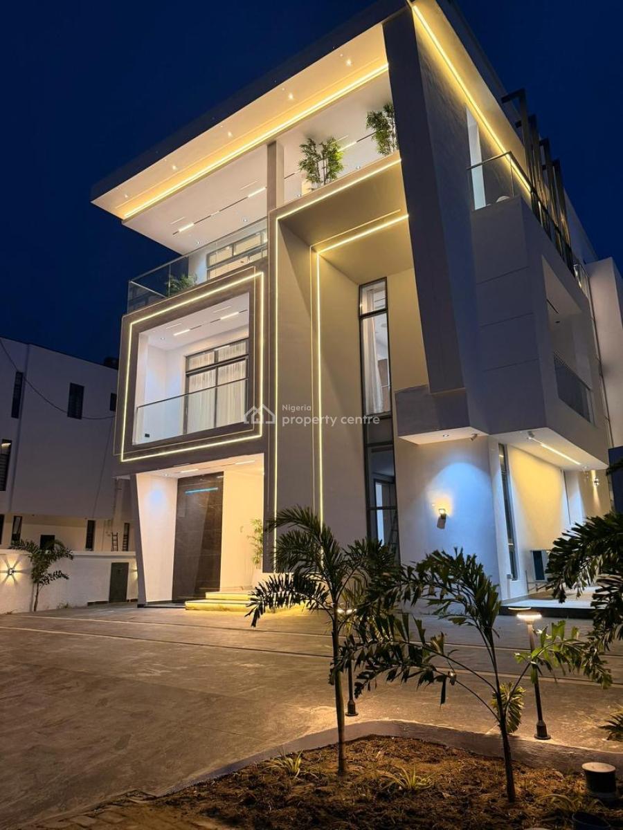 Smart Fully Detached Duplex with Swimming Pool, Cinema, Elevator, Smart Fully Detached Duplex with Swimming Pool, Cinema, Elevator, Ikate, Lekki, Lagos, Detached Duplex for Sale